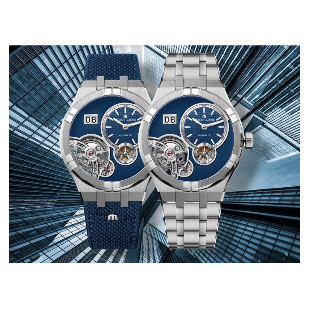 Maurice Lacroix AIKON  AI6118-SS00E-430-C - zegarek męski 10