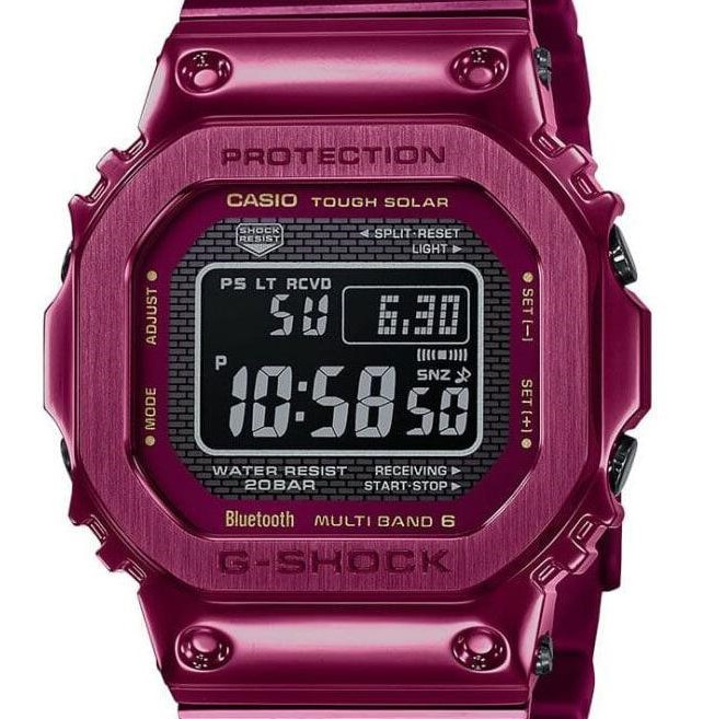 G-shock G-Steel Full Metal GMW-B5000RD-4 - zegarek męski 7