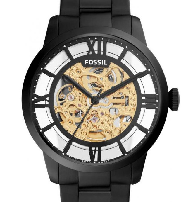 Fossil TOWNSMAN AUTOMATIC SKELETON ME3197 - zegarek męski 7