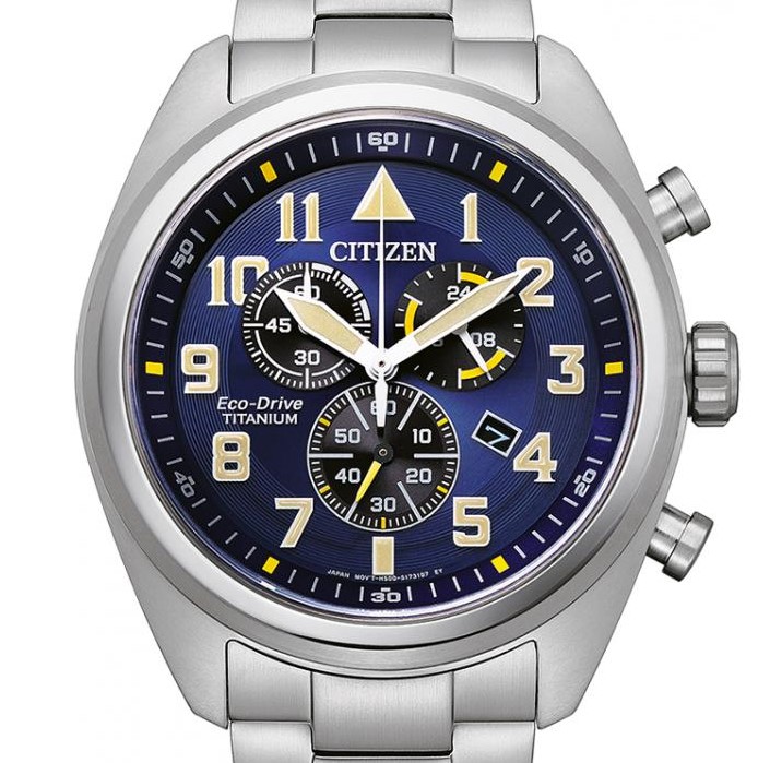 Citizen Military Chrono AT2480-81L - zegarek męski 7