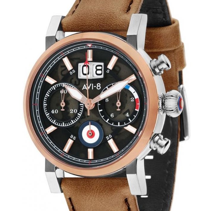 AVI-8 HAWKER HURRICANE AV-4062-02 - zegarek męski 7