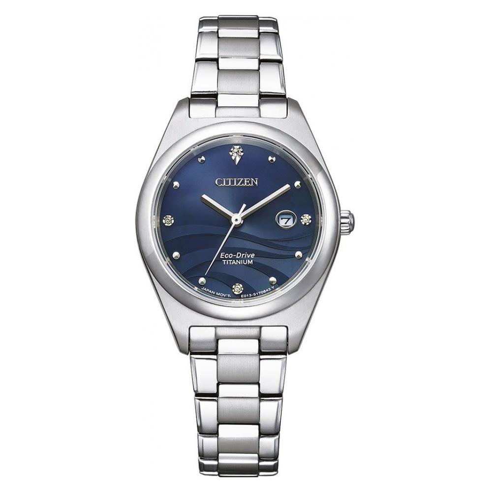 Citizen Luxury Super Titanium EW2600-83L - zegarek damski 1