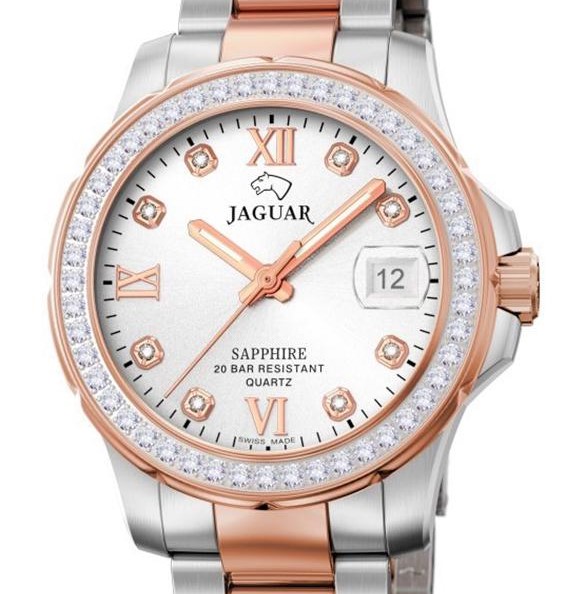 Jaguar EXECUTIVE LADY QUARTZ DIVER J894/1 - zegarek damski 7