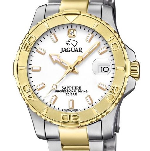 Jaguar EXECUTIVE LADY QUARTZ PROFESSIONAL DIVER J896/1 - zegarek damski 7