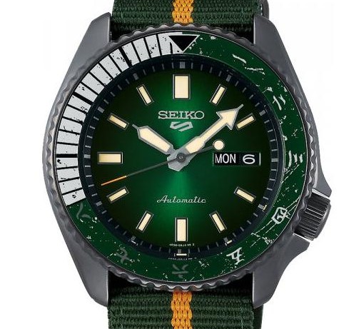 Seiko 5 NARUTO & BORUTO Limited Edition SRPF73K1 - zegarek męski 7