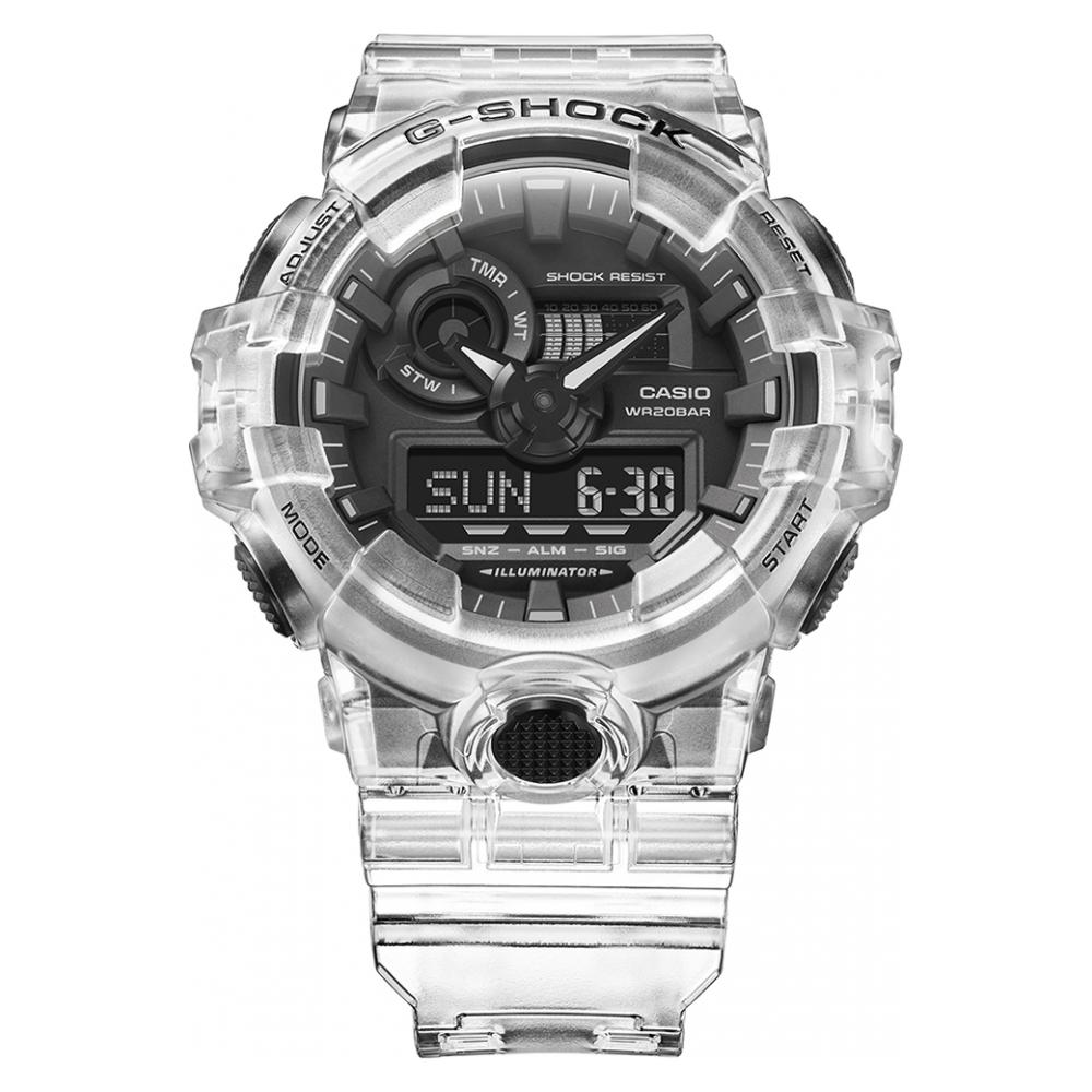 G-shock Classic White Skeleton GA-700SKE-7a - zegarek męski 7