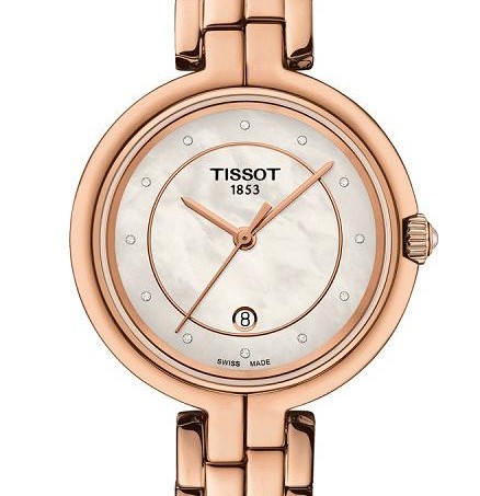 Tissot FLAMINGO DIAMONDS T094.210.33.116.02 - zegarek damski 7