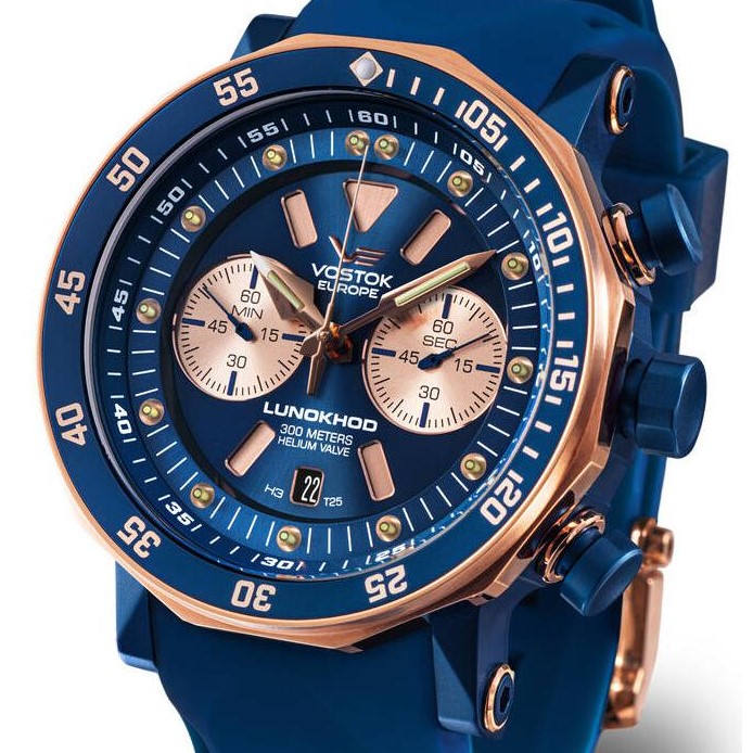 Vostok Europe LUNOKHOD 2 CHRONO 6S21-620E631 - zegarek męski 7
