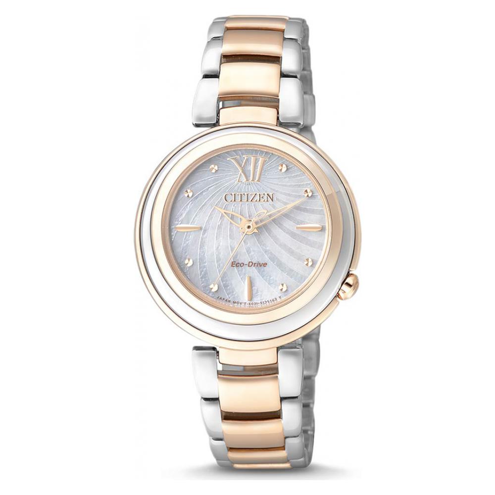 Citizen L Eco-Drive EM0335-51D - zegarek damski 7