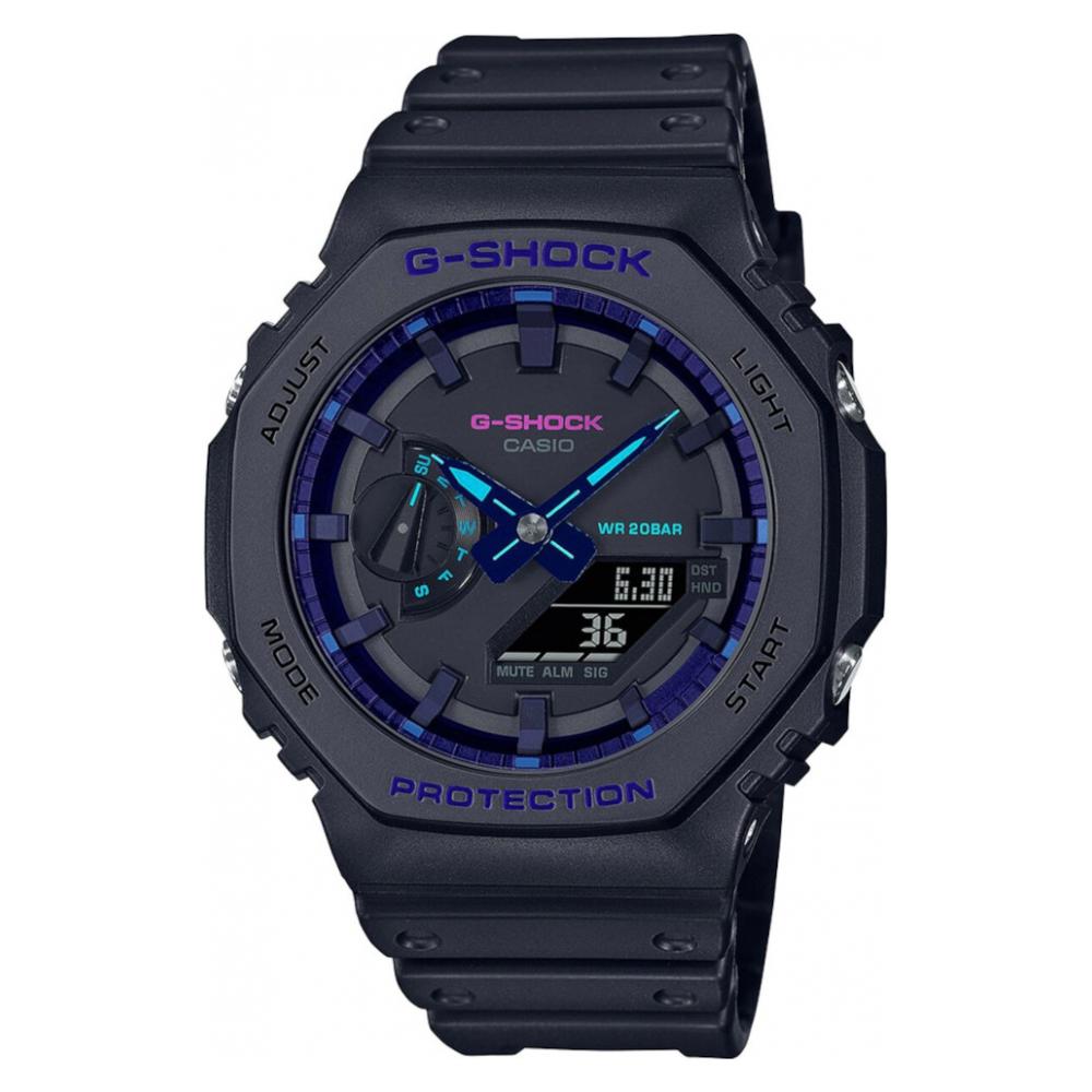 G-shock VIRTUAL BLUE GA-2100VB-1A - zegarek męski 1