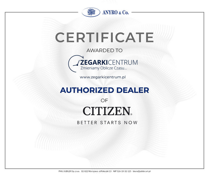 Citizen AVIATION MARINE AW1710-80E - zegarek męski 8