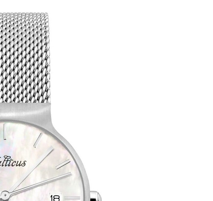 Balticus Sky Silver White Pearl BLT-SKYSW - zegarek damski 5