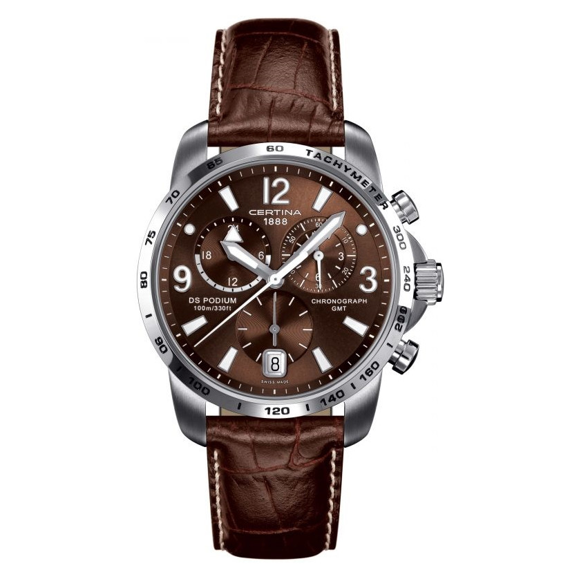 Certina DS Podium Chronograph GMT C001.639.16.297.00 - zegarek męski 1