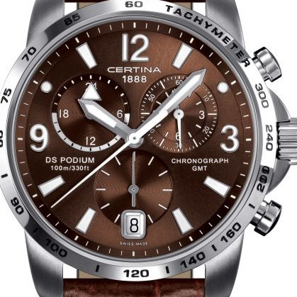 Certina DS Podium Chronograph GMT C001.639.16.297.00 - zegarek męski 2