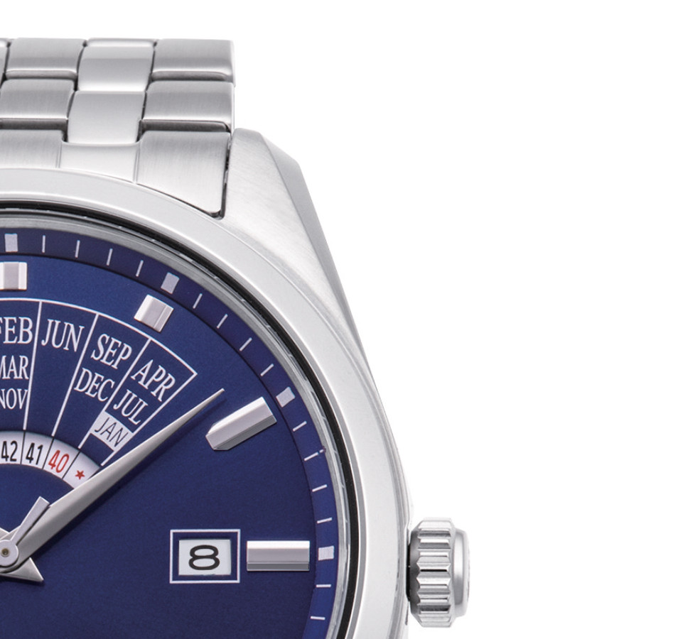 Orient Contemporary Multi Year Calendar RA-BA0003L10B - zegarek męski 5