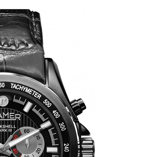 Roamer Rockshell Mark III Chrono 220837 42 55 02 - zegarek męski 5