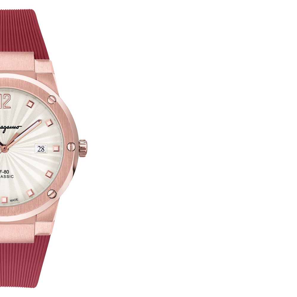 Salvatore Ferragamo F-80 Classic SFDT01820 - zegarek damski 6