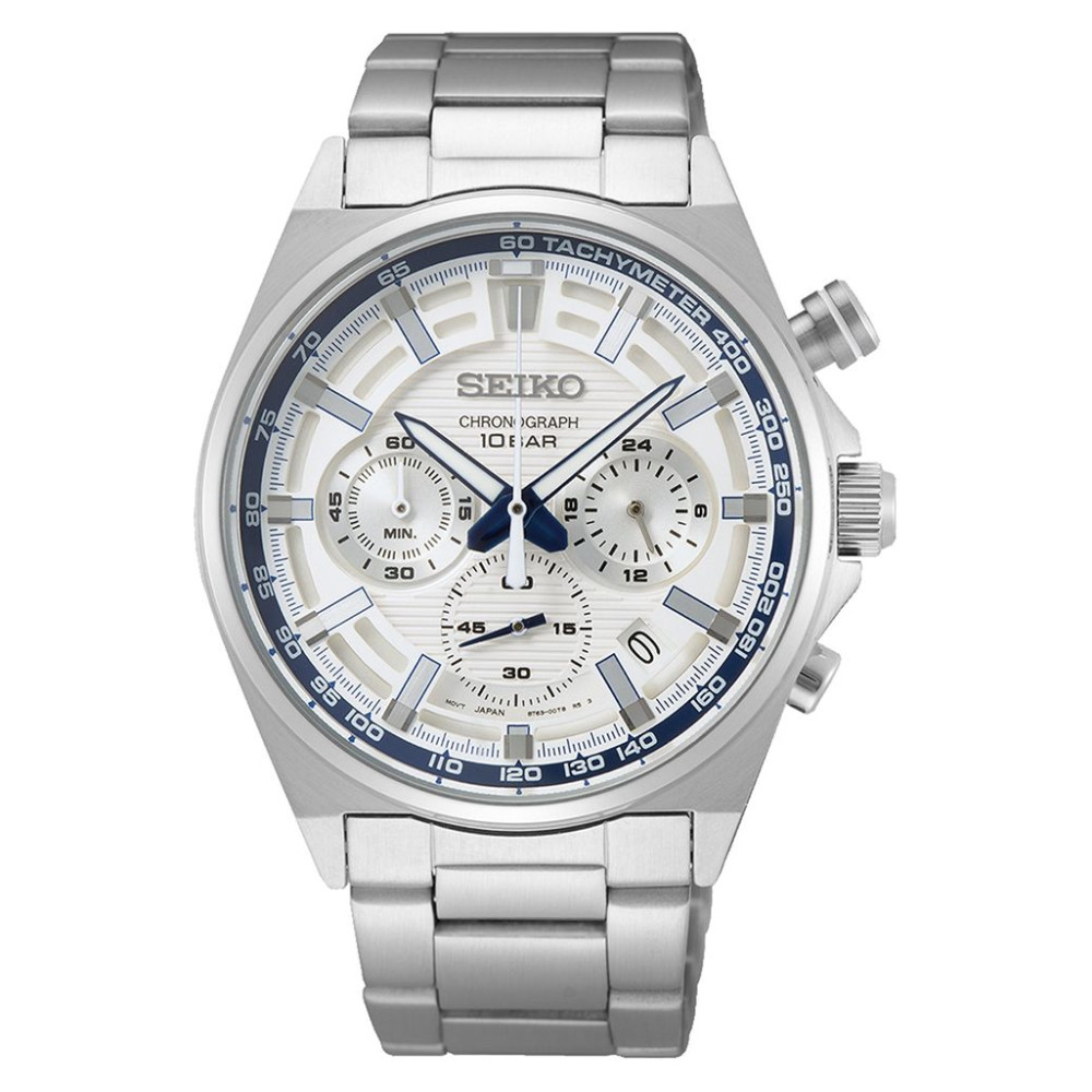Seiko Chronograph Titanium SSB387P1 - zegarek męski 14