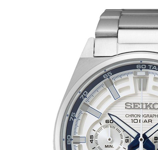 Seiko Chronograph Titanium SSB387P1 - zegarek męski 4