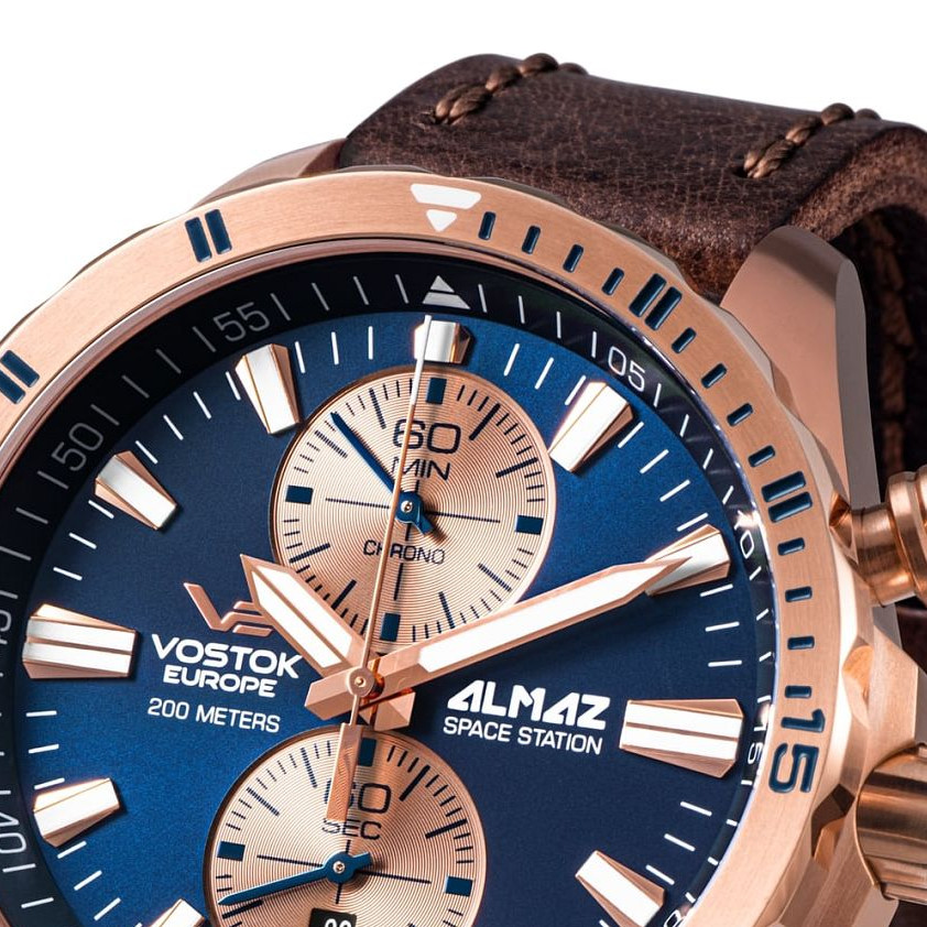 Vostok Europe Almaz 6S11-320B660 - zegarek męski 3