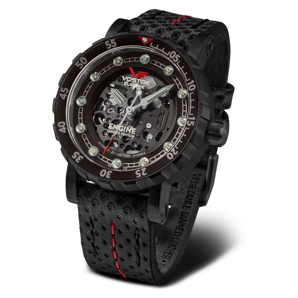 Vostok Europe Engine Skeleton NH72-571C647 - zegarek męski 7