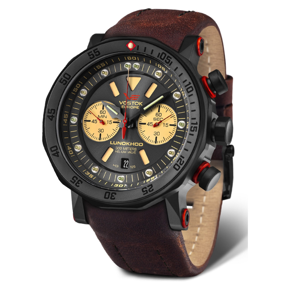 Vostok Europe Lunokhod-2 Chrono 6S21-620C629 - zegarek męski 1