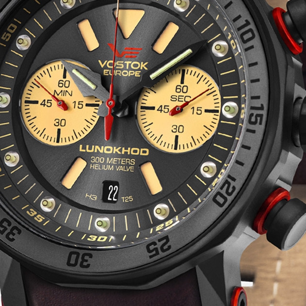 Vostok Europe Lunokhod-2 Chrono 6S21-620C629 - zegarek męski 2