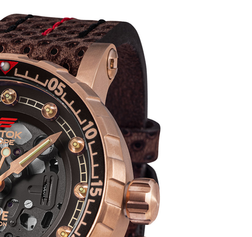 Vostok Europe Engine Skeleton NH72-571B648 - zegarek męski 5