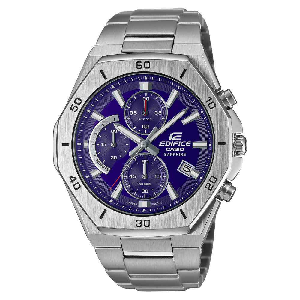 Casio Edifice Sapphire EFB-680D-2B - zegarek męski 1