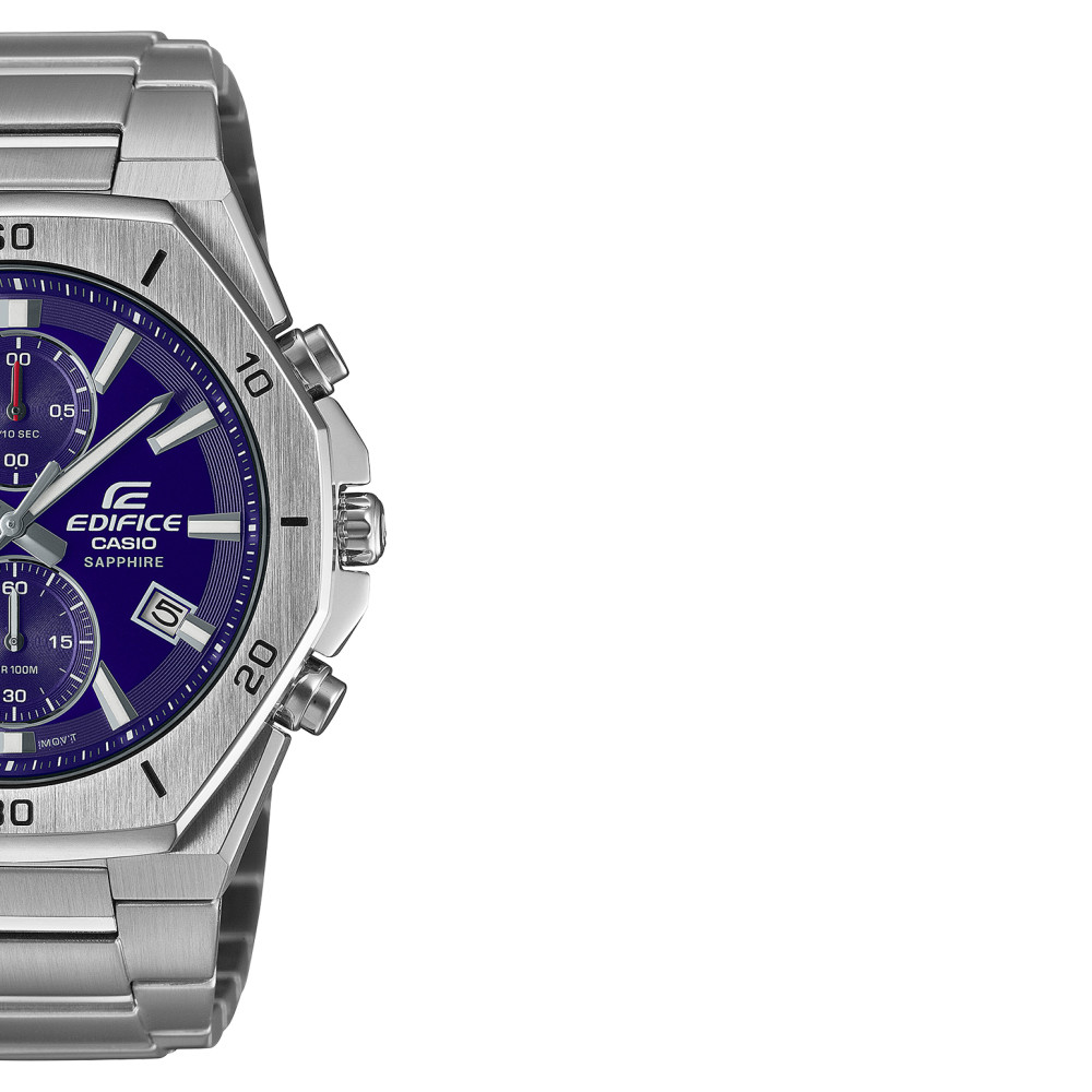 Casio Edifice Sapphire EFB-680D-2B - zegarek męski 6