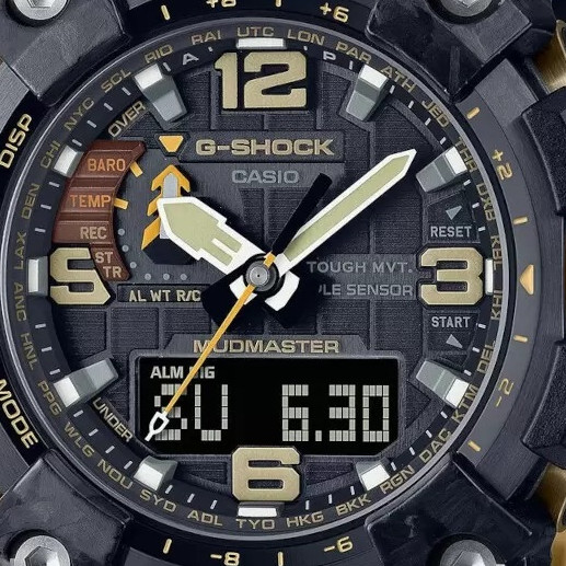 G-shock Mudmaster Carbon Core Guard GWG-2000-1A5 - zegarek męski 2