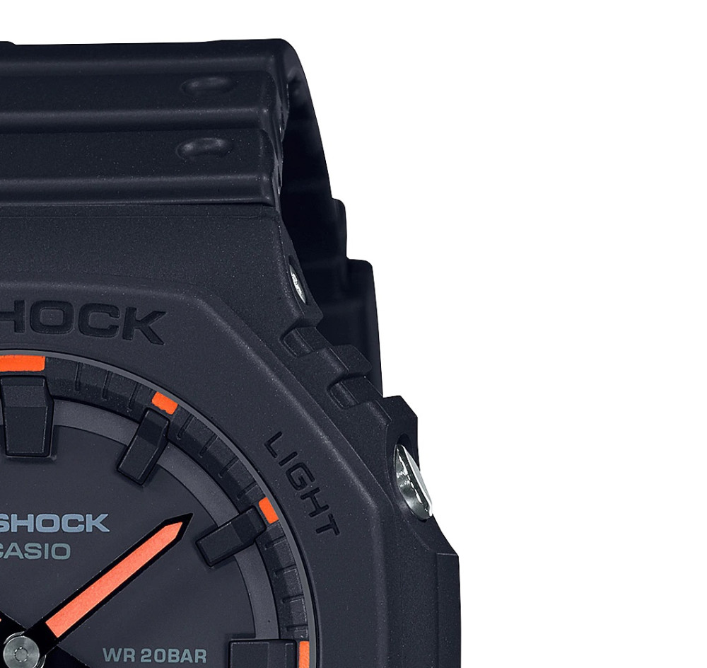 G-shock Casio Neon Accent Series GA-2100-1A4 - zegarek męski 5