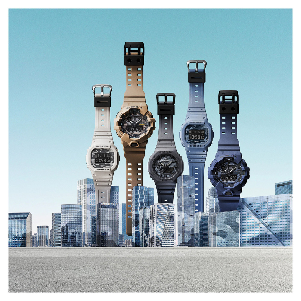 G-shock GA-700CA-2A - zegarek męski 8