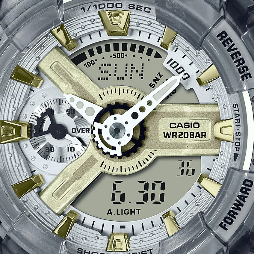 G-shock S-SERIES GMA-S110GS-8A - zegarek damski 2