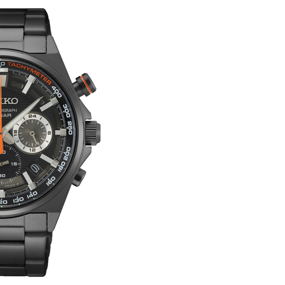 Seiko Chronograph Quartz 100m SSB399P1 - zegarek męski 6