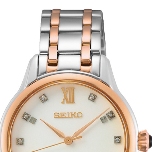Seiko Classic Lady Diamonds SRZ542P1 - zegarek damski 3