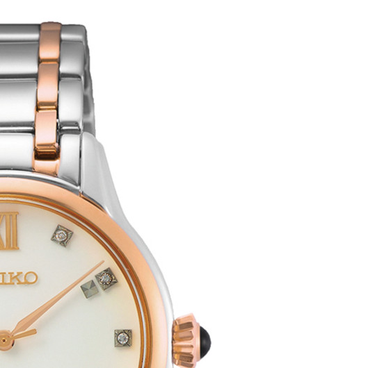 Seiko Classic Lady Diamonds SRZ542P1 - zegarek damski 5