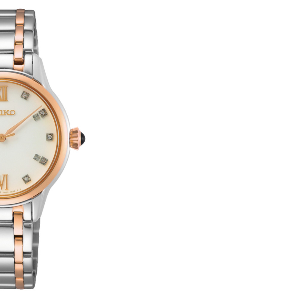 Seiko Classic Lady Diamonds SRZ542P1 - zegarek damski 6