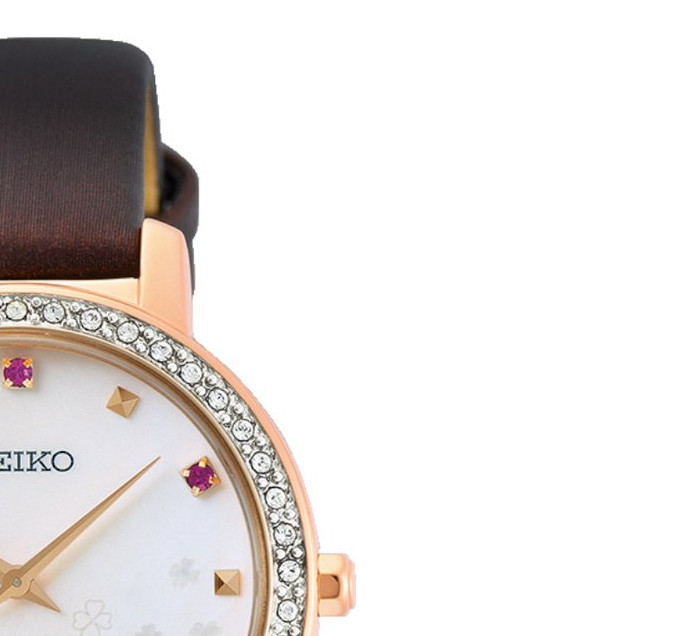 Seiko Solar Lady SUP450P1 - zegarek damski 5