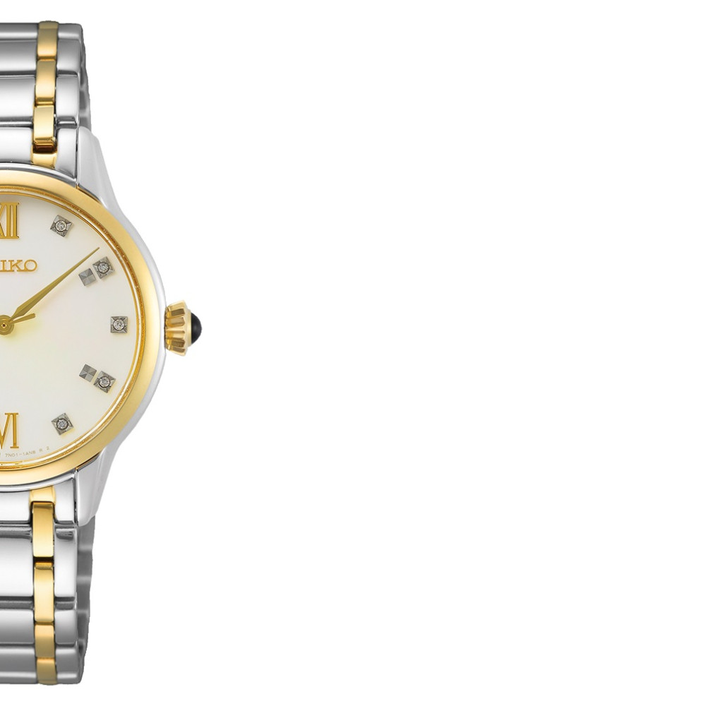 Seiko Classic Lady Diamonds SRZ540P1 - zegarek damski 6