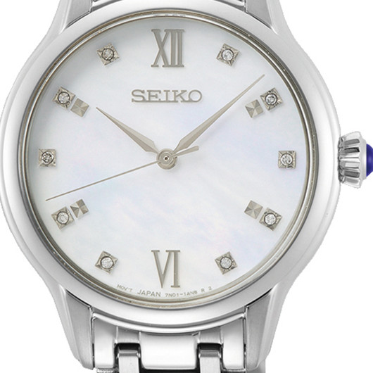 Seiko Classic Lady Diamonds SRZ537P1 - zegarek damski 2