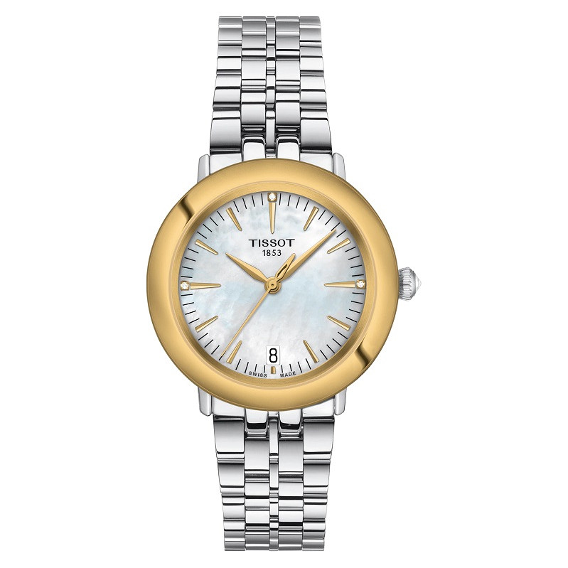 Tissot GLENDORA 18K GOLD T929.210.41.116.01 - zegarek damski 8