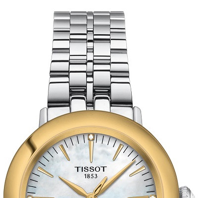 Tissot GLENDORA 18K GOLD T929.210.41.116.01 - zegarek damski 3
