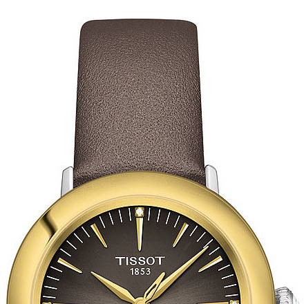 Tissot GLENDORA 18K GOLD T929.210.46.066.00 - zegarek damski 3