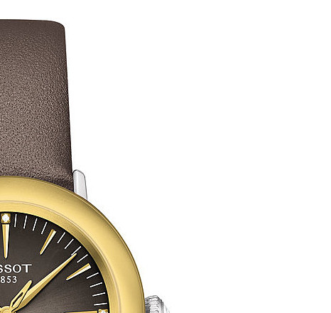 Tissot GLENDORA 18K GOLD T929.210.46.066.00 - zegarek damski 5