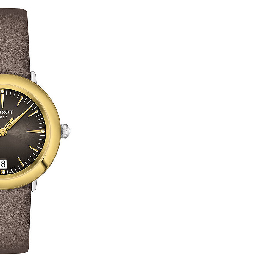 Tissot GLENDORA 18K GOLD T929.210.46.066.00 - zegarek damski 6