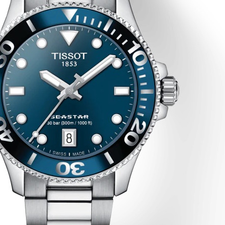 Tissot Seastar 1000  T120.210.11.041.00 - zegarek damski 2