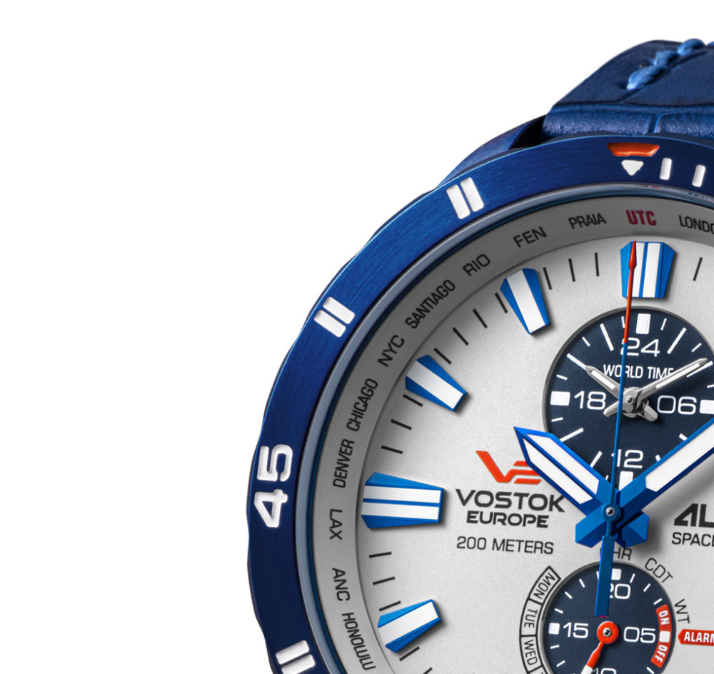 Vostok Europe Almaz Multifunction YM8J-320D657 - zegarek męski 4