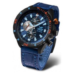 Vostok Europe Almaz Dual Time YM26-320C654 - zegarek męski