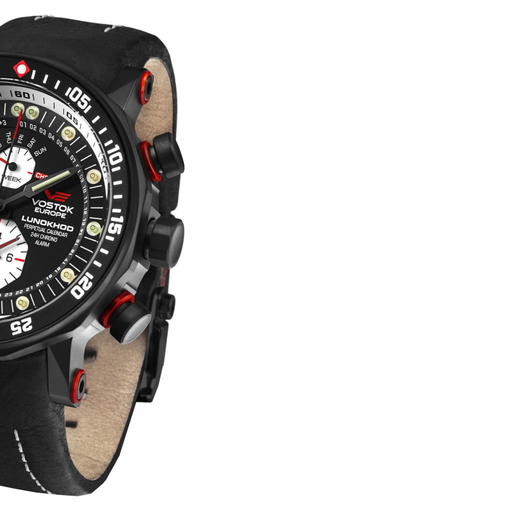 Vostok Europe Lunokhod-2 Multifunctional YM86-620C635 - zegarek męski 6